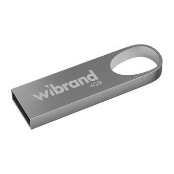USB Flash 4 GB Wibrand Irbis Silver 23516 фото