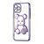 Силікон iPhone 12 Shining Bear Case purple 34646 фото