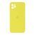 Silicone case Full camera iPhone 12 Pro Max hot yellow 41806 фото