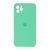 Silicone case Full camera iPhone 15 Pro Max spearmint 40949 фото