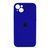 Silicone case Full camera iPhone 16 blue neon 41259 фото