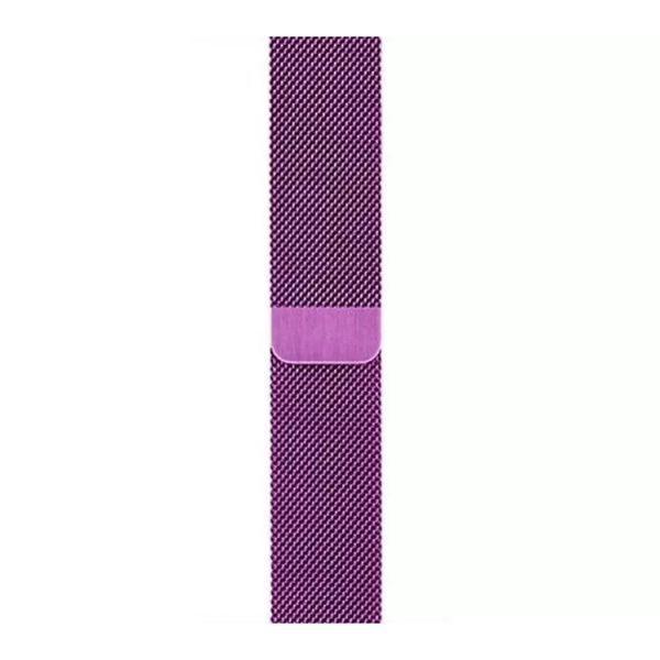 Ремінець Apple watch 38/40mm Milanese Loop purple 35585 фото