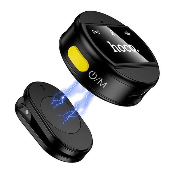 Мікрофон петличний bluetooth Hoco L21 Lightning black 44280 фото