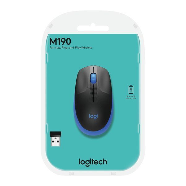 Мишка Bluetooth Logitech M190 blue 40859 фото