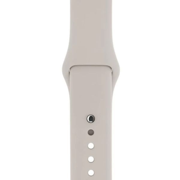 Ремінець Apple watch 38/40/41/SE silicone stone 25543 фото