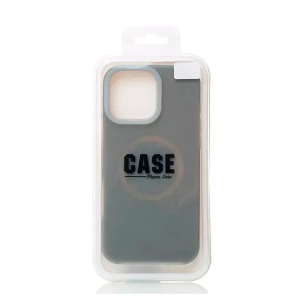 Силікон iPhone 13 Pro Max Smooth MagSafe grey 45182 фото