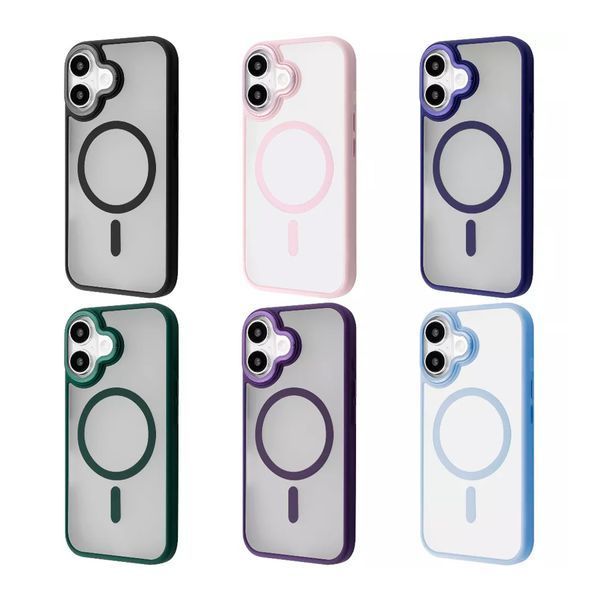Силікон iPhone 17 with MagSafe Proove Essence deep purple 45032 фото