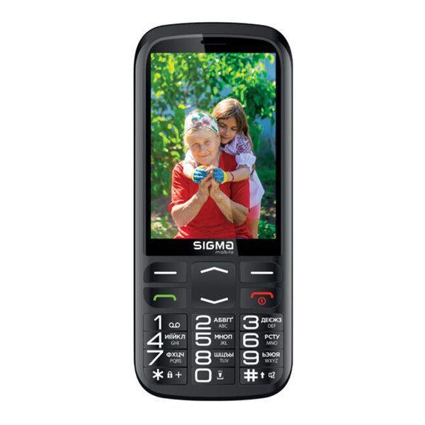 Телефон Sigma Comfort 50 CF211 Optima TYPE-C Black UA 04734 фото