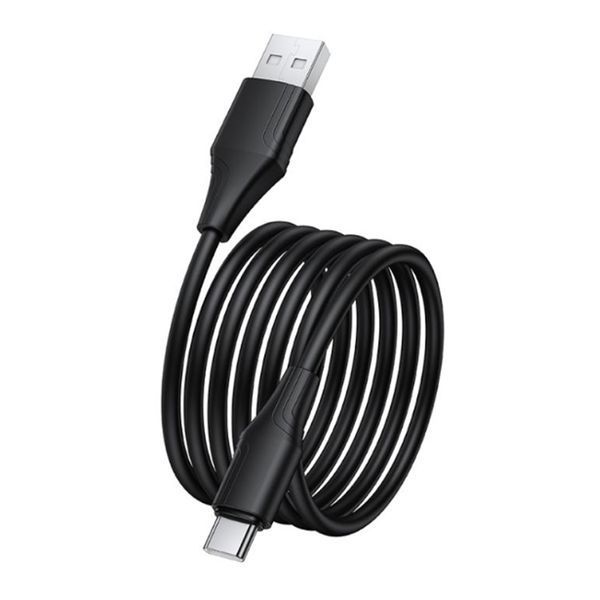 USB Cable Hoco Type-C X124 3A 1m black 44124 фото