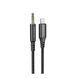 AUX Borofone BL7 3.5 to lightning 1m black 32542 фото 1