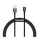 Кабель Baseus Superior Series (SUPERVOOC) Fast Charging Data Type-C 65W (2m) black 18603 фото 1