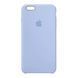 Silicone case iPhone 6/6S lilac cream 08484 фото