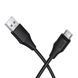 USB Cable Hoco Type-C X124 3A 1m black 44124 фото 4
