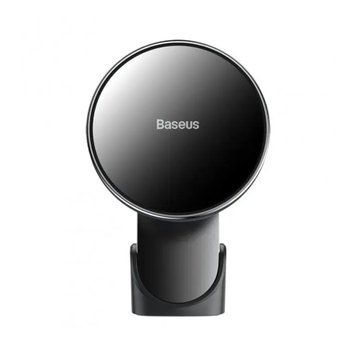 Автомобільний тримач з Бездротовим ЗП Baseus Big Energy 15W black 20408 фото