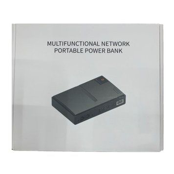 ДБЖ WGP Mini UPS UPS-18W DC1018P 5V+9V+12V 2А 15V+24V 1А 11200mAh black 45547 фото