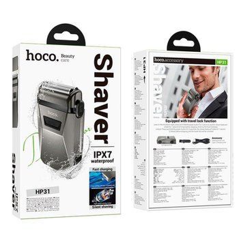 Електробритва Hoco HP31 black 40843 фото
