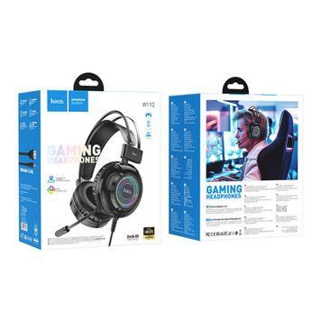 Навушники для комп'ютера hoco. W110 black 44156 фото