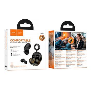 Беруши Hoco M201 black 45232 фото
