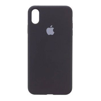 Silicone case Full iPhone X/XS black 23180 фото