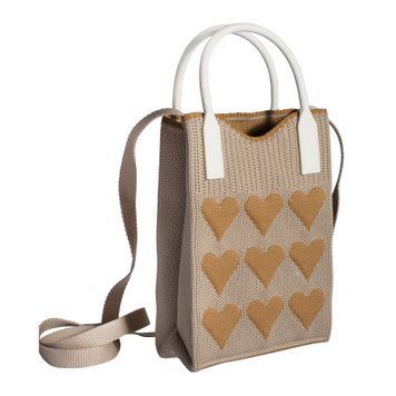 Сумка Fashion Heart brown 41079 фото