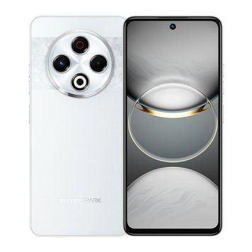 Смартфон Tecno Spark 30 (KL6) 8/256 NFC Astral Ice UA 41504 фото