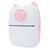 Портативний дитячий термопринтер Mini X2 Cat pink 34752 фото