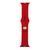 Ремінець Apple watch 38/40/41/SE silicone dark red 46964 фото
