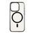 Силікон Samsung S25 Ultra MagSafe Sheen series electroplate black 04077 фото