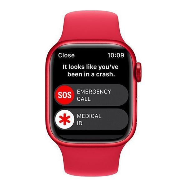 APPLE Watch S8 GPS 45 (PRODUCT)RED Alum (PRODUCT)RED Sp/B UA 26048 фото