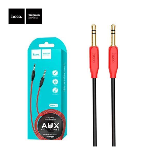AUX Hoco UPA11 1m red 18796 фото