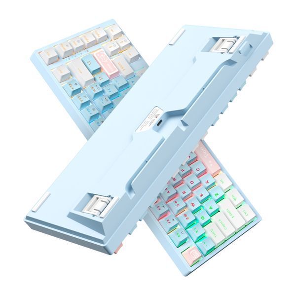 Клавіатура Onikuma G52 RGB blue-white 44517 фото