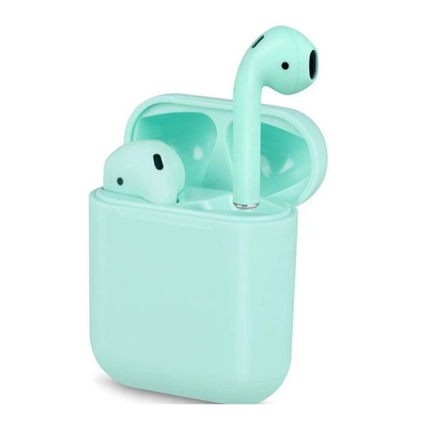Навушники AirPods i12 turquoise 31867 фото