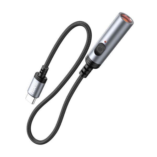 Прикурювач Hoco UA30 Type-C mini black 37877 фото