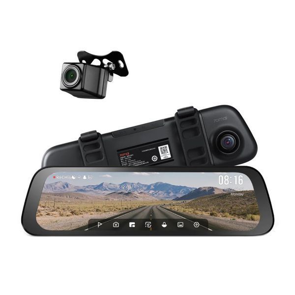 Відеореєстратор 70mai Rearview Dash Cam S500 UA 35768 фото