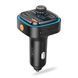 FM трансмістер Bluetooth XO-BCC08 QC 3.1A black 36367 фото 1
