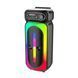 Колонка BIG Bluetooth Sing-e ZQS4270M з RGB-підсвічуванням + 1 мікрофон black 38917 фото 1