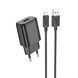 МЗП Hoco C134A 2.4A (1USB) + cable micro black 38840 фото 2
