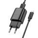МЗП Hoco C134A 2.4A (1USB) + cable micro black 38840 фото 4