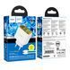 МЗП Hoco CS42A PD 30W/3A (1USB-1USB-C) + cable Type-C to Lightning white 42577 фото 1