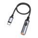 Прикурювач Hoco UA30 Type-C mini black 37877 фото 2