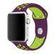 Ремінець Apple watch 38/40mm sport violet-green 21476 фото 2