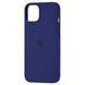 Silicone case Full iPhone X/XS deep navy 25436 фото 1