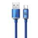 USB Cable Baseus Crystal Shine Series Type-C 100W (1.2m) blue 10335 фото 3