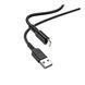 USB Cable Hoco lightning X62 2.4A 1m black 28211 фото 1
