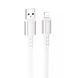 USB Cable Hoco Lightning X85 2.4A 1m white 44468 фото 4