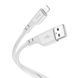 USB Cable Hoco Lightning X97 2.4A 1m silver 37794 фото 1