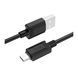 USB Cable Hoco Micro usb X73 2.4A 1m black 37213 фото 3