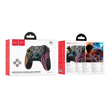 Геймпад бездротовий Hoco GA2 для PC/Switch/Switch 2 black 44279 фото
