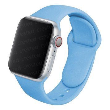 Ремінець Apple watch 38/40/41/SE silicone capri blue 34489 фото