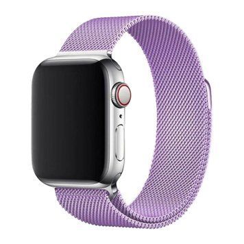 Ремінець Apple watch 42/44/45mm Milanese Loop purple 42561 фото